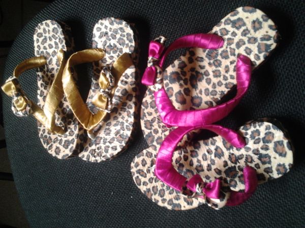 Infantil ou adulto oncinha  com laço dourado ou Rosa